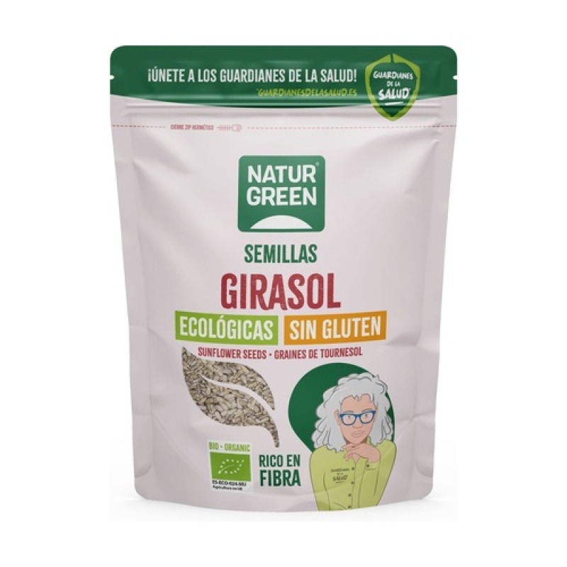 NATURGREEN SEMILLA GIRASOL BIO. 375GR.