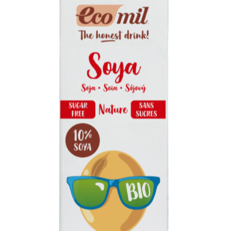 ECOMIL SOJA 0% AZUCAR BIO 1L