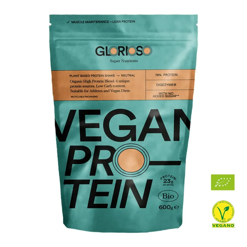 GLORIOSO PROTEINA VEGANA NEUTRA 600G