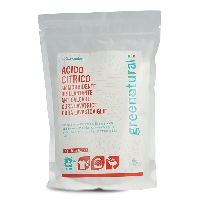 Ácido cítrico con maltodextrina orgánica - 700g