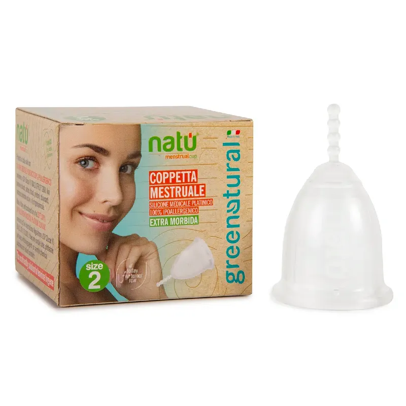 Copa menstrual Natù - Extra suave - Talla 2 - imagen 2