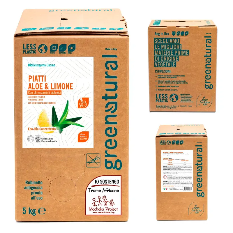 Detergente Eco lavaplatos y vajillas - 5kg