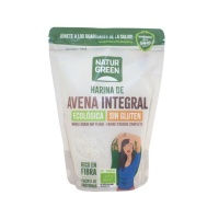 NATURGREEN HARINA AVENA INTEGRAL S/GLUTEN Bio 500