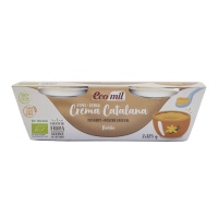 ECOMIL POSTRE CREMA CATALANA BIO. 2X125