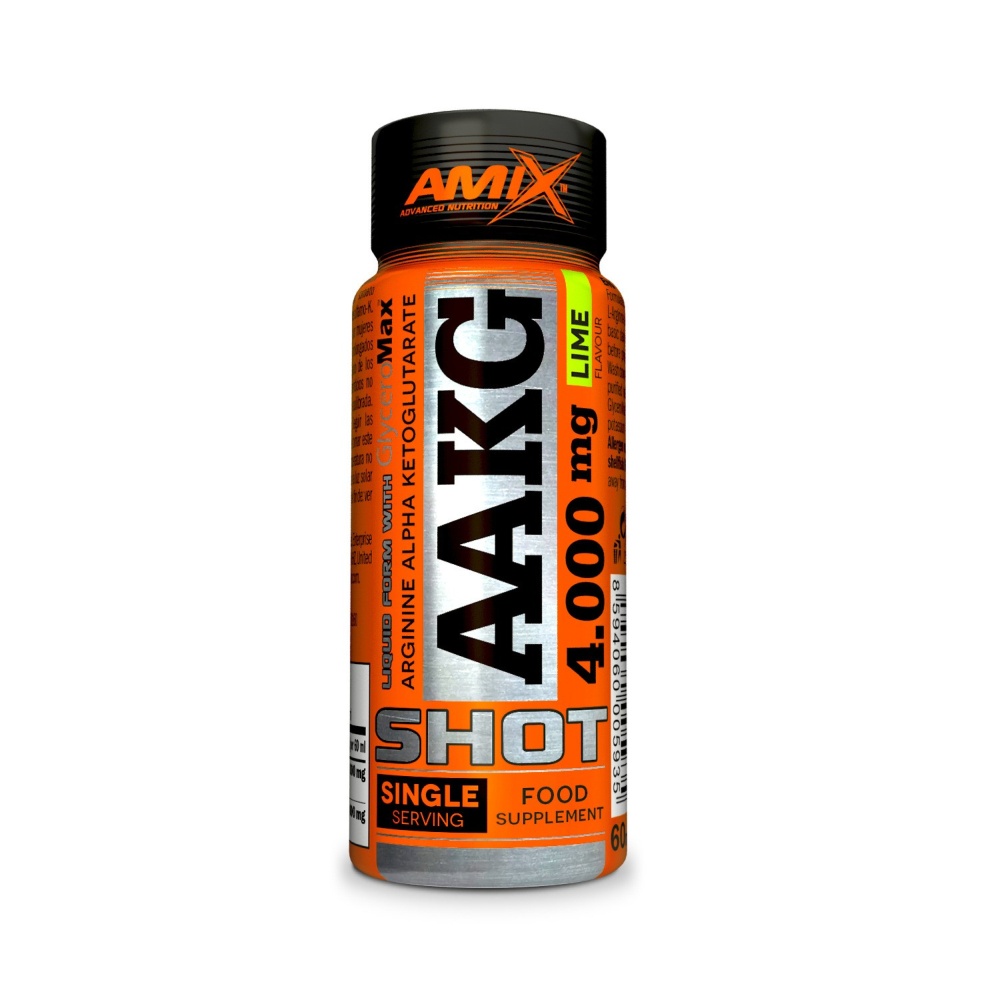 AMIX AAKG SHOT 4000MG 20X60 ML LIMA - imagen 2