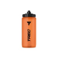 TREC ENDURANCE BIDÓN 500ML TRANSPARENTE NARANJA