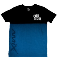 AMIX CAMISETA HOMBRE YOU DECIDE M.C.AZUL (XL)
