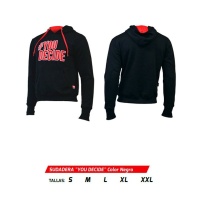 AMIX SUDADERA YOU DECIDE COLOR NEGRO (L)