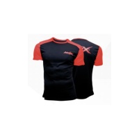 AMIX CAMISETA RUNFIT SCORE COLOR ROJO-NEGRO (XXL)