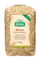 BIOGRA ARROZ BASMATI INTEGRAL BIO. 500GR.