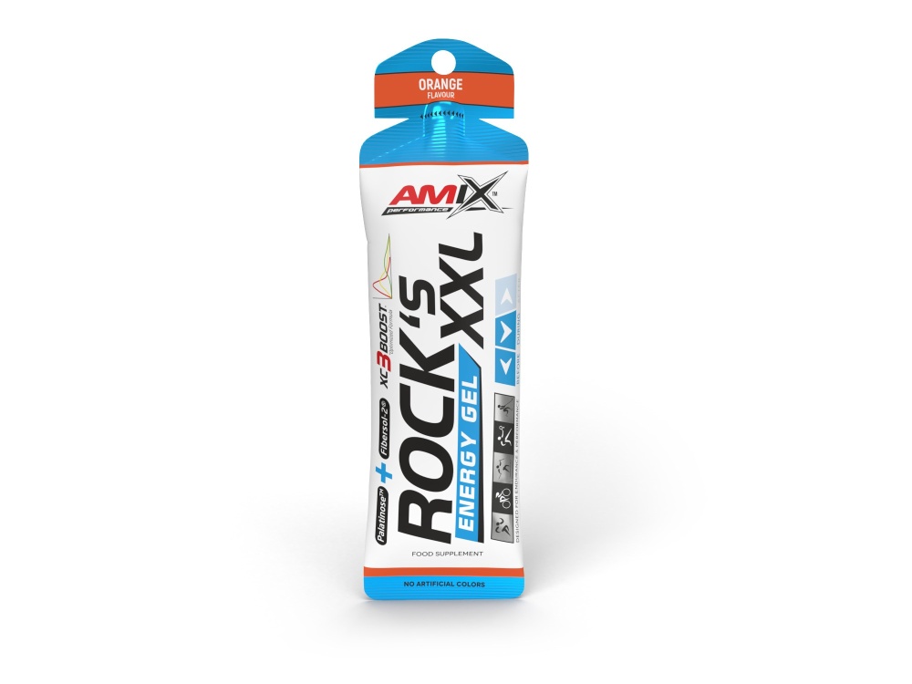 AMIX PERF GEL ROCK,S XXL S/CAFEINA 24X65G NARANJA - imagen 2