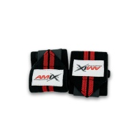AMIX MUÑEQUERA COLOR NEGRO-ROJO UNITALLA