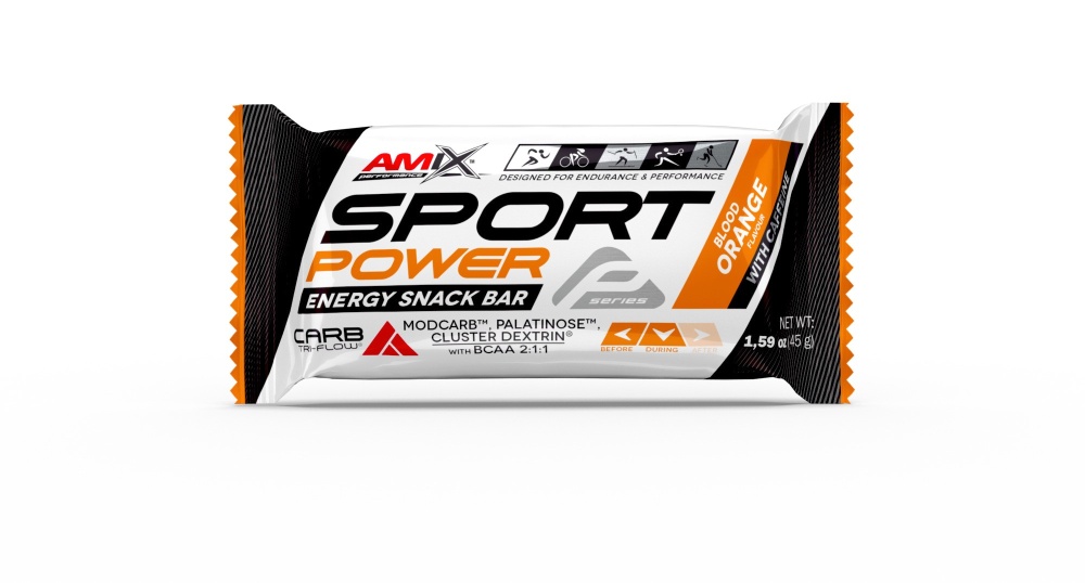 AMIX PERF BARRITAS SPORT POWER 20X45G NARANJA - imagen 2