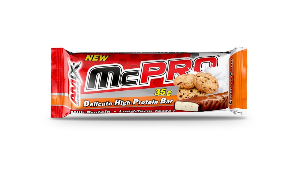 AMIX BARRITAS MC-PRO 24X35GR. COOKIES CREAM - imagen 2