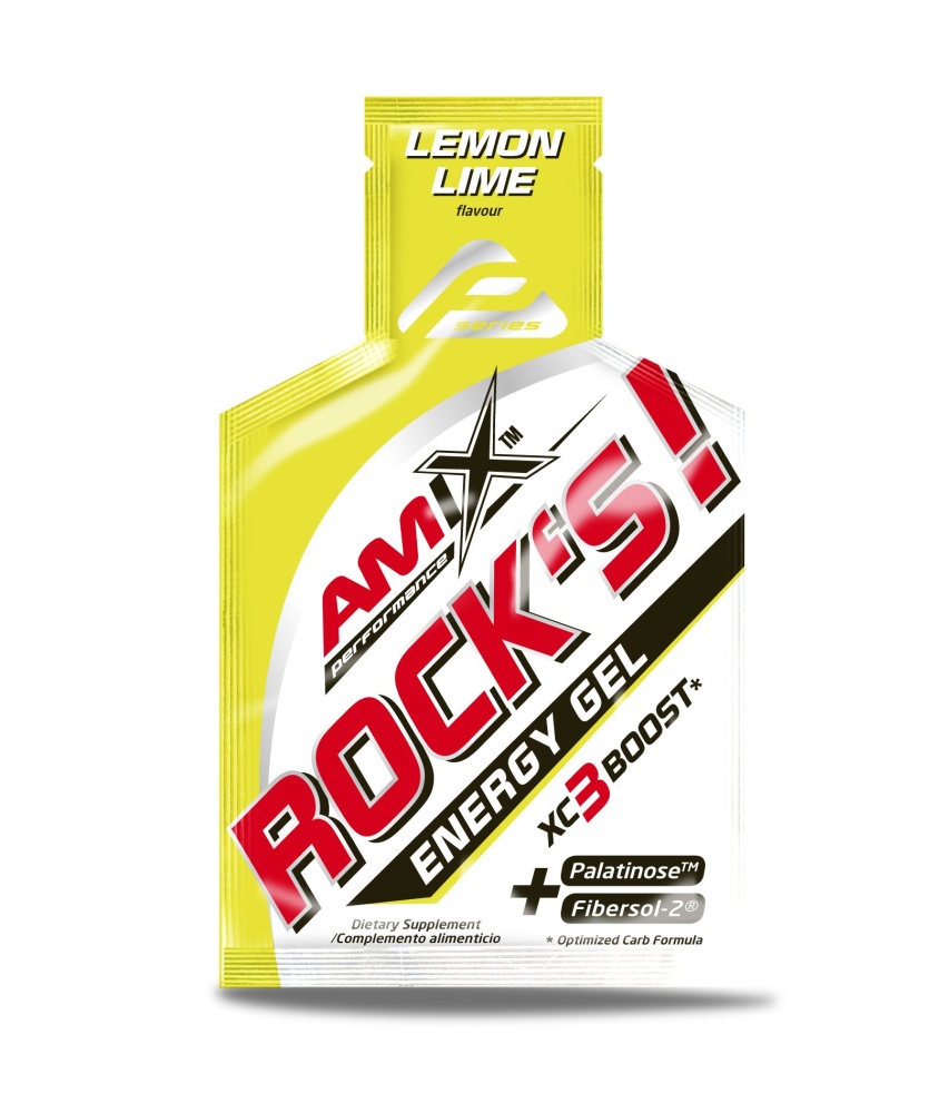 AMIX PERF GEL ROCK,S S/CAFEINA 20X32GR LIMON - imagen 2