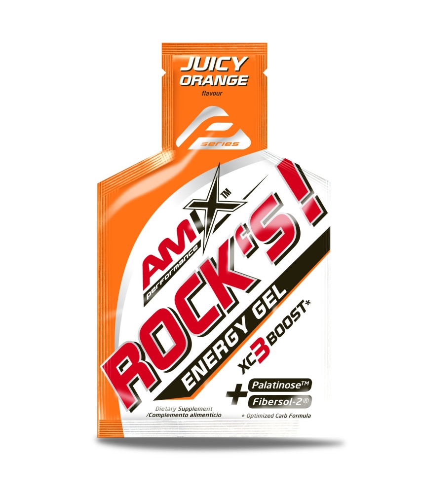 AMIX PERF GEL ROCK,S S/CAFEINA 20X32GR NARANJA - imagen 2