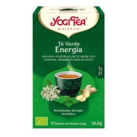 YOGI TEA VERDE ENERGIA BOLSAS 17X30.6GR.