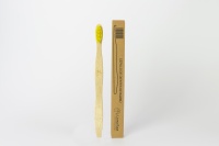LA ECOTUCA CEPILLO BAMBU ADULTO -SUAVE- AMARILLO E - imagen 3