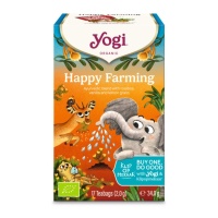 YOGI TEA HAPPY FARMING BOLSAS 17X34.0 GR.