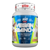 BIG REAL VEGAN AMINO+ 1KG MILK & CINNAMON
