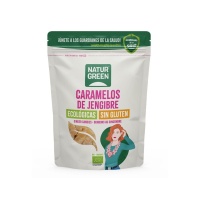 NATURGREEN CARAMELOS JENGIBRE BIO.125GR.