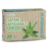 Jabón artesanal hidratante y calmante aloe - 100gr