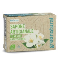 Jabón artesanal antioxidante té verde - 100gr